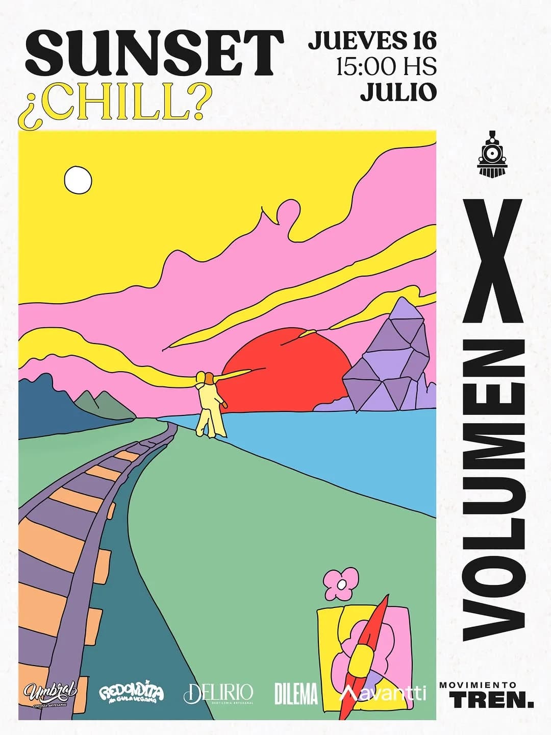 Sunset ¿Chill? — Fiestas