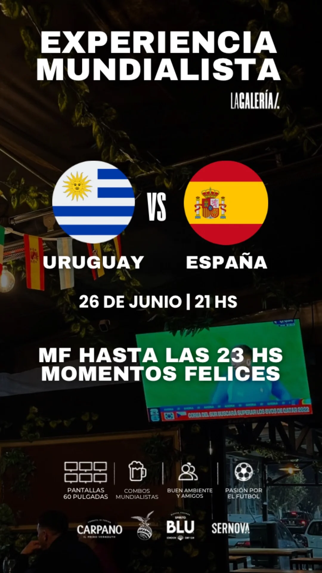 Uruguay vs España — Deportes