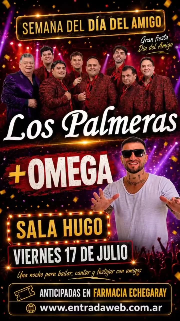 Los Palmeras + Omega