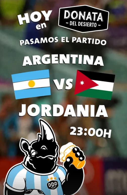Argentina vs Jordania