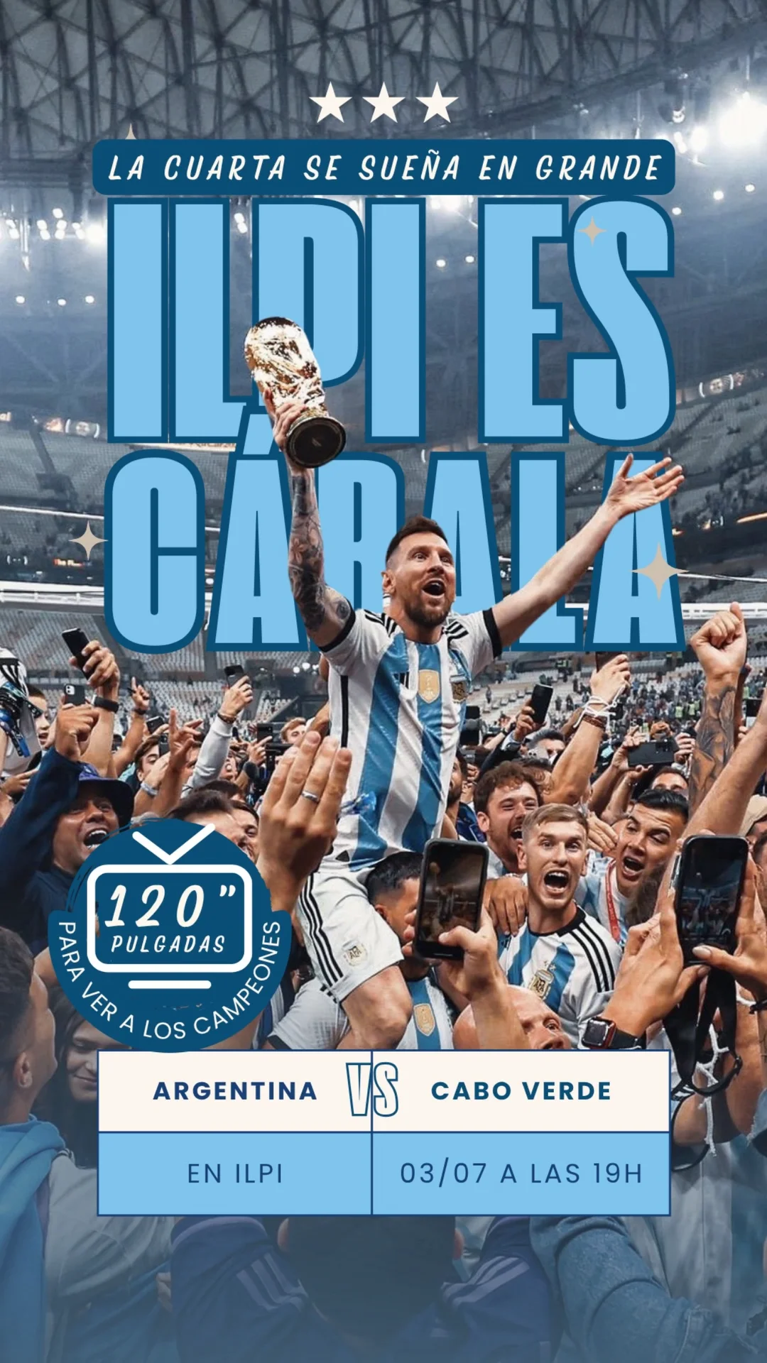 Argentina vs Cabo Verde