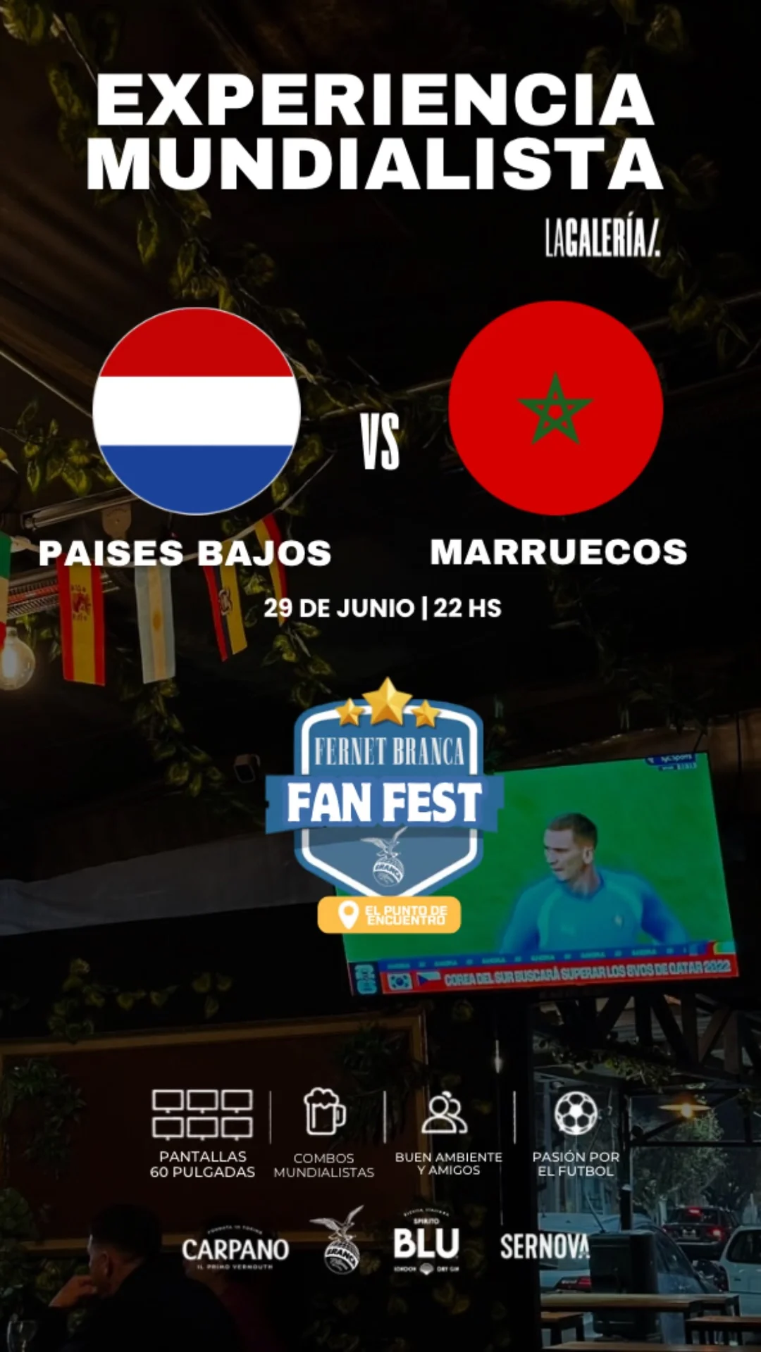 Paises Bajos vs Marruecos