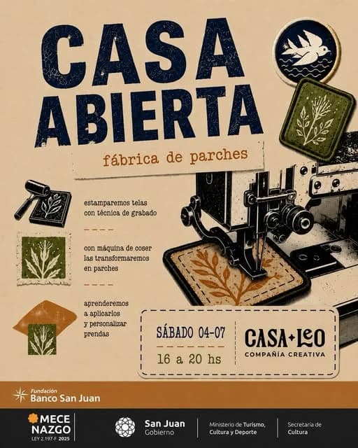 Casa Abierta - Fabrica de Parches