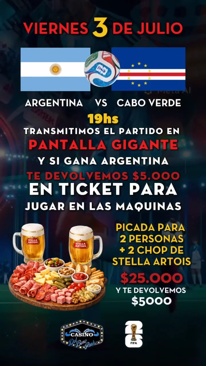 Argentina vs Cabo Verde