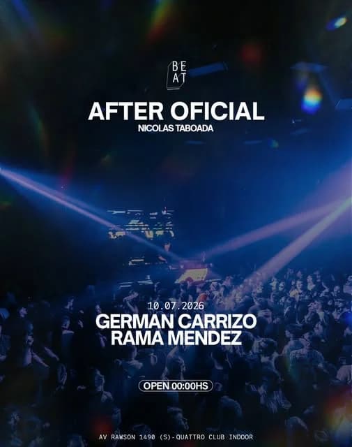 After Oficial Nicolas Taboada — Fiestas