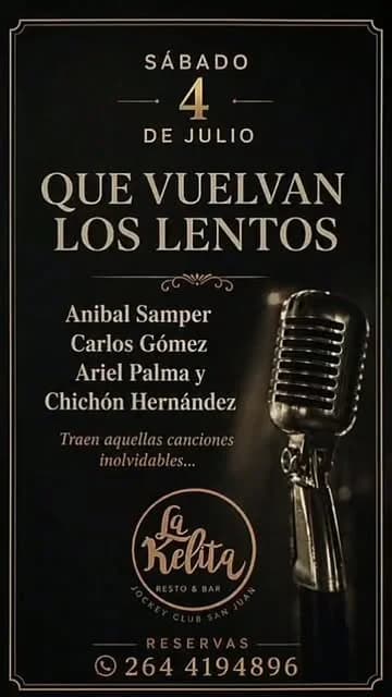 Que Vuelvan los Lentos