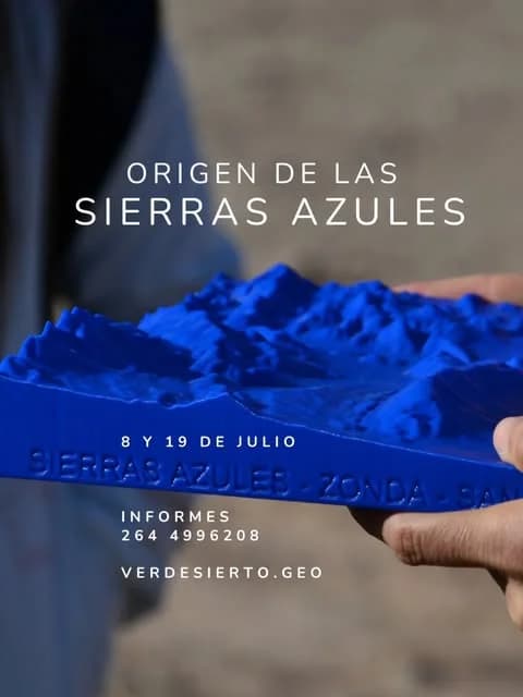Origen de las Sierras Azules