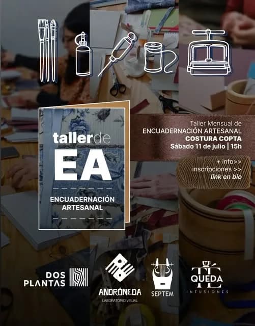 Taller de Encuadernacion Artesanal