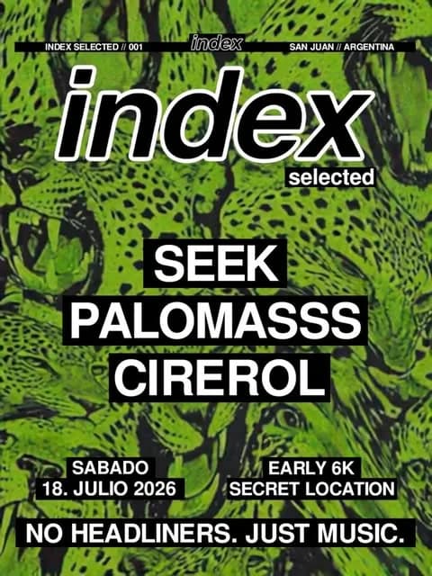 Index Selected — Fiestas