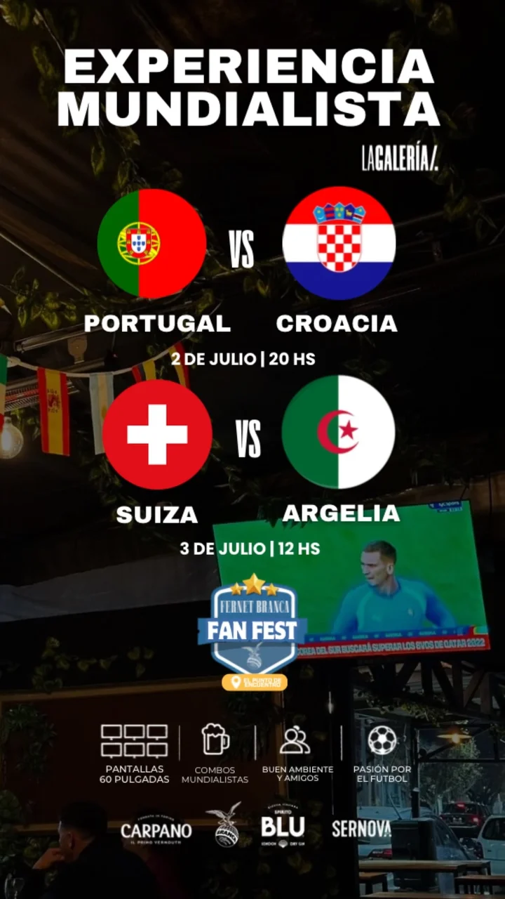 Suiza vs Argelia