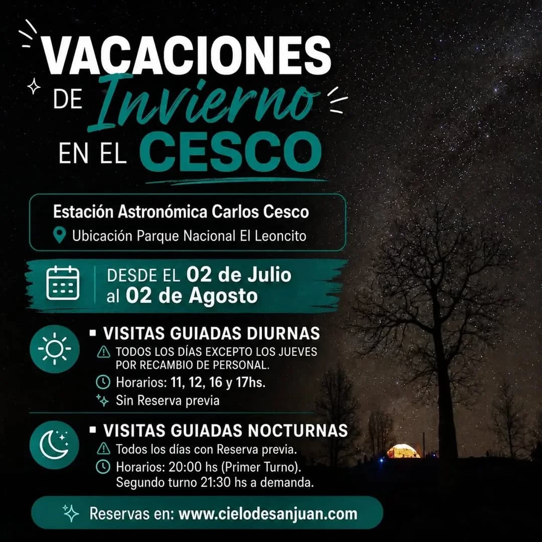 Vacaciones de Invierno En el Cesco