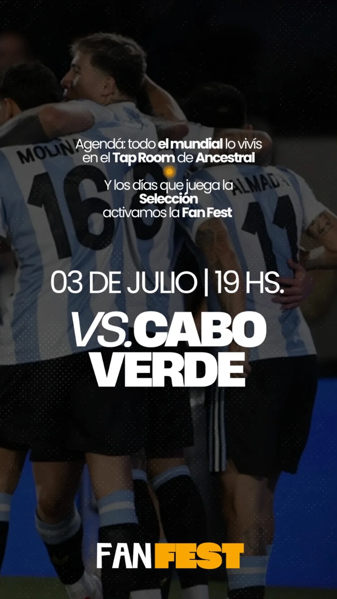 Argentina vs Cabo Verde