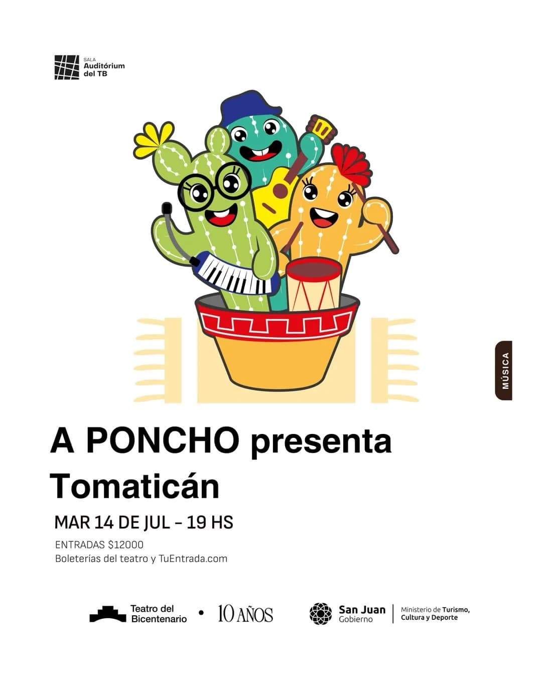 A Poncho: "Tomatican" — Teatro