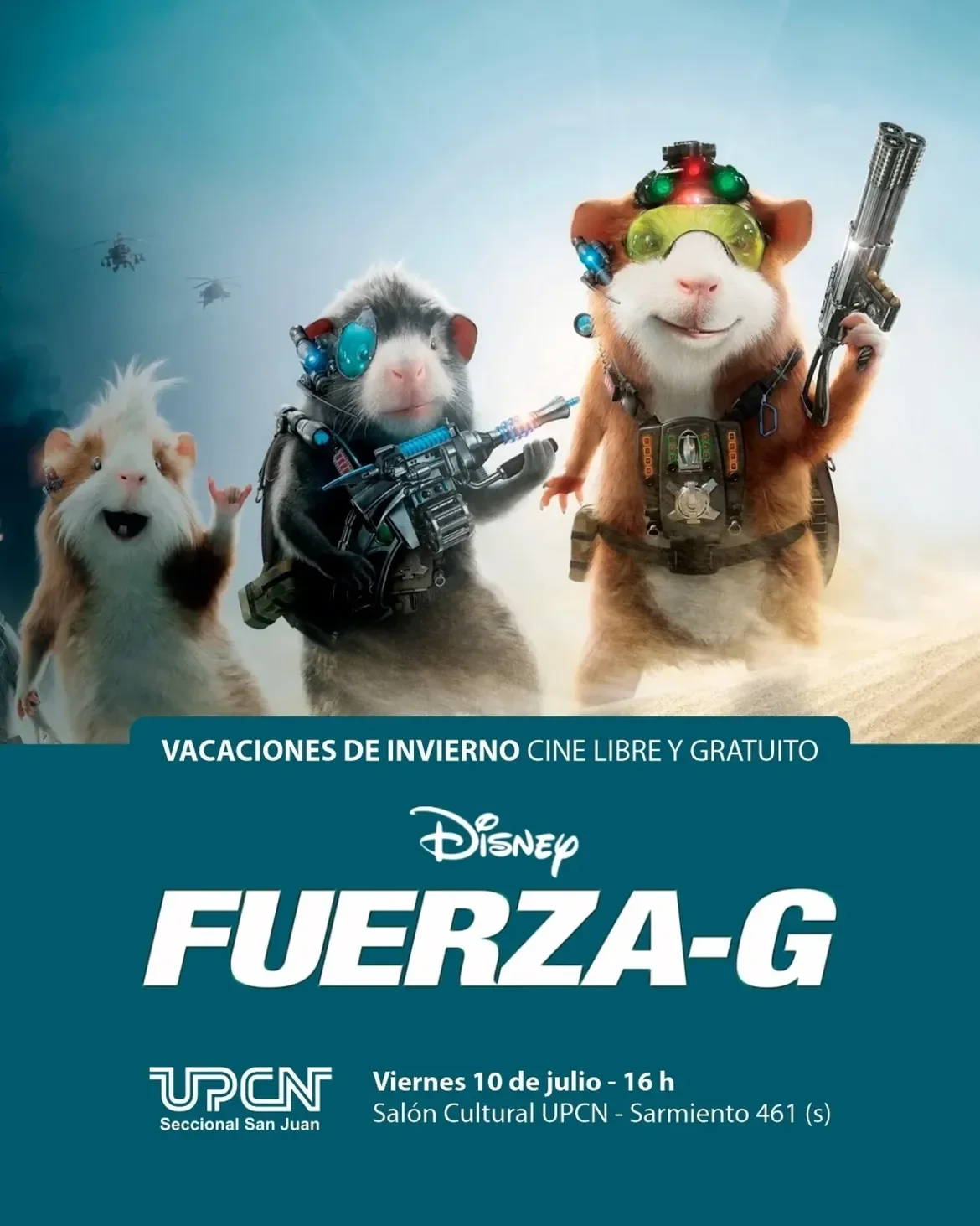 Vacaciones de Invierno: "Fuerza-G"