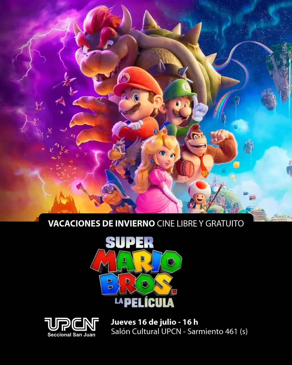 Vacaciones de Invierno: "Super Mario Bros"