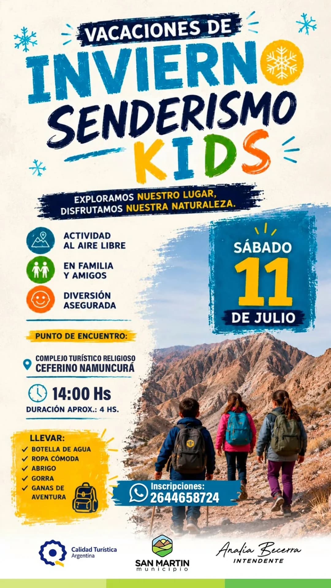 Vacaciones de Invierno - Senderismo Kids