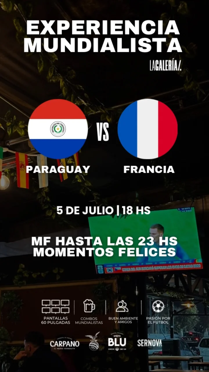 Paraguay vs Francia