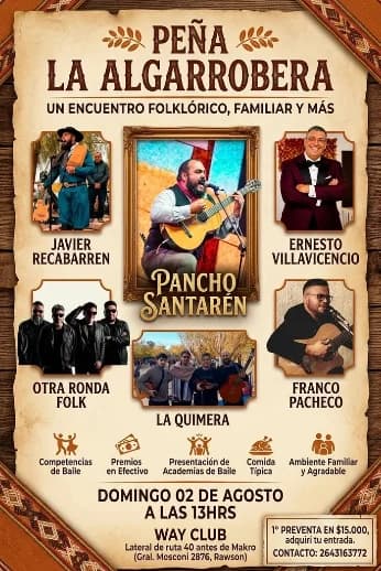 Peña La Algarrobera — Música