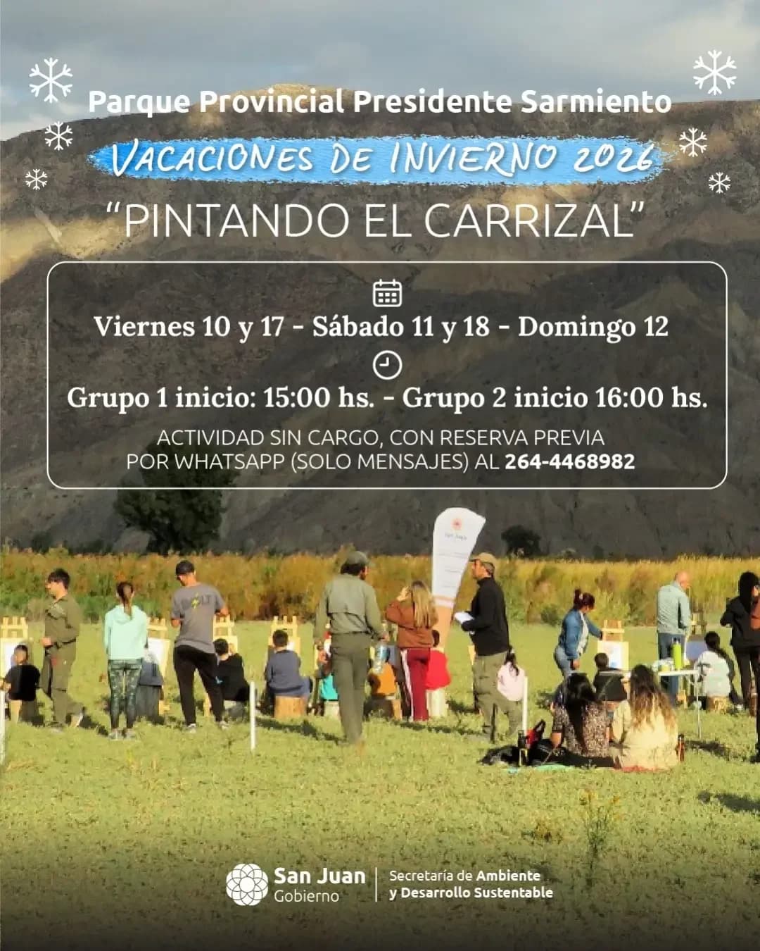 Vacaciones de Invierno 2026 - Pintando El Carrizal