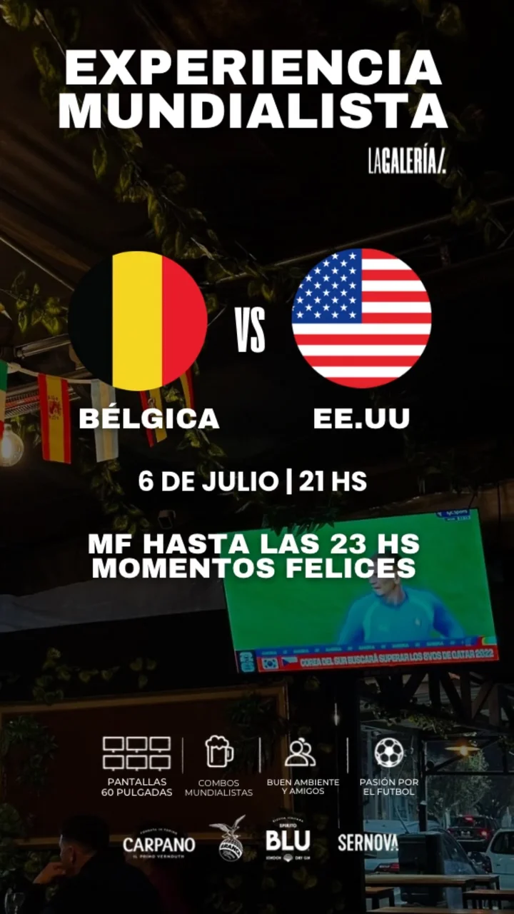 Estados Unidos vs Belgica