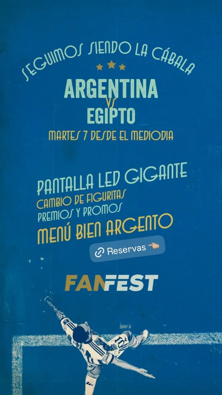 Argentina vs Egipto