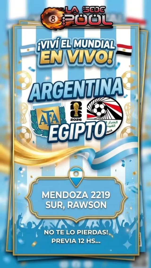 Argentina vs Egipto