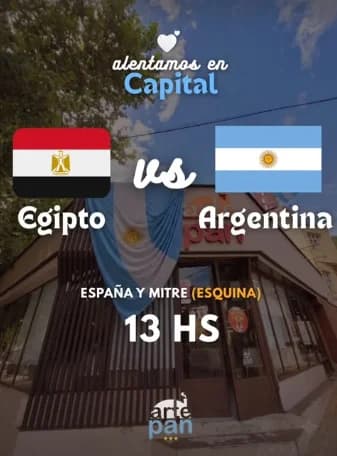 Argentina vs Egipto