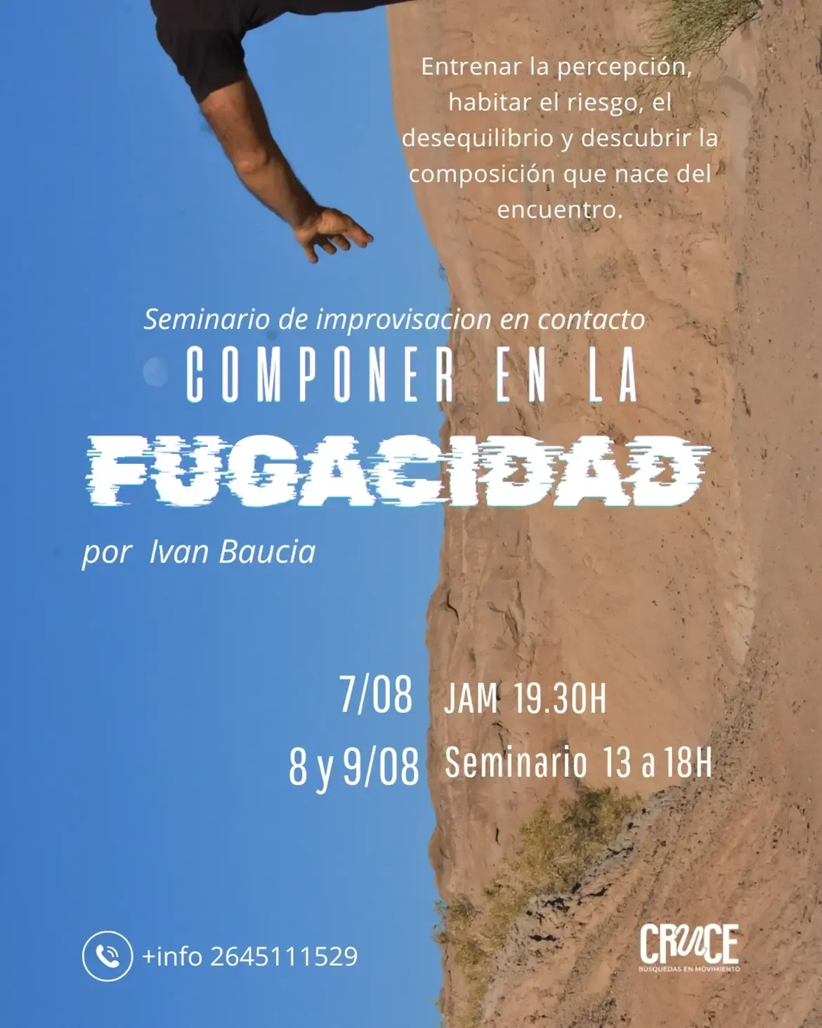Seminario de Improvisacion en Contacto - Componer en la Fugacidad — Conferencias