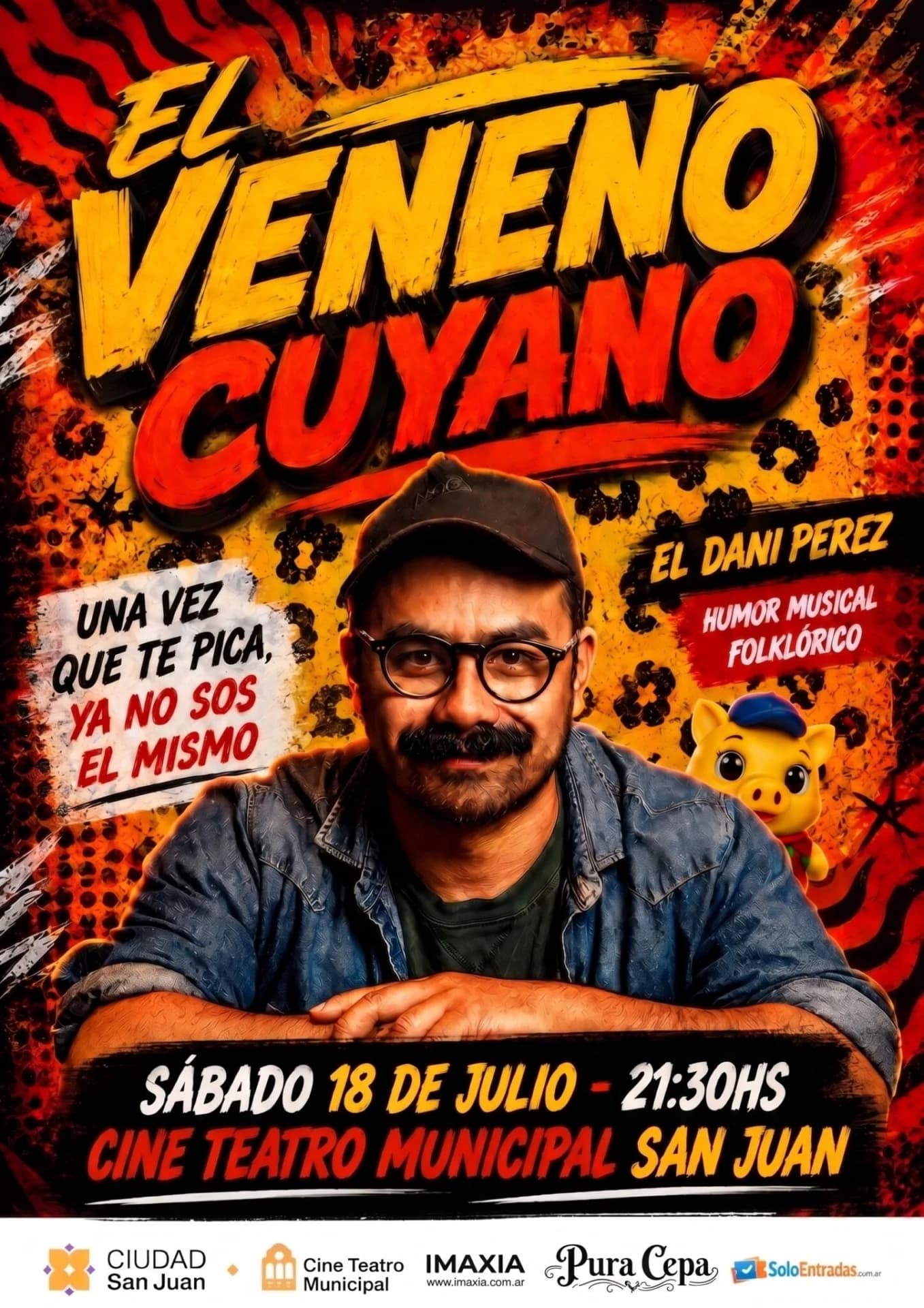 Dani Perez: "El Veneno Cuyano" — Teatro
