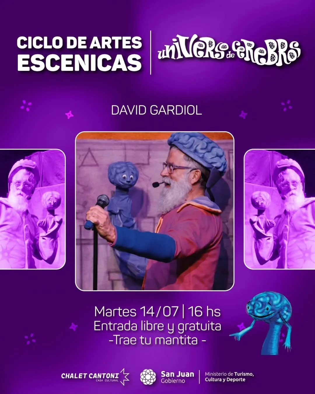 Ciclo de Artes Escenicas: "Universo de Cerebros" — Teatro