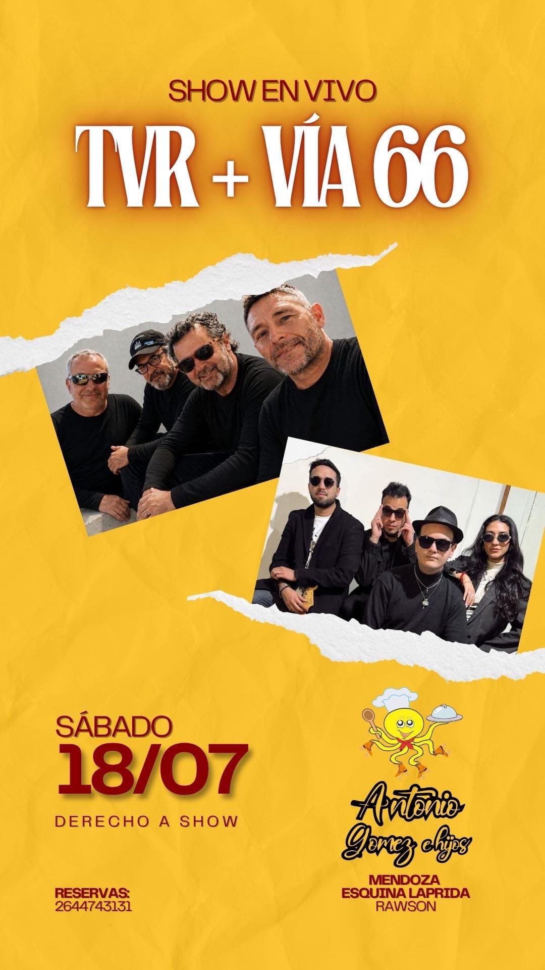 Vía 66 y The Vintage Rock