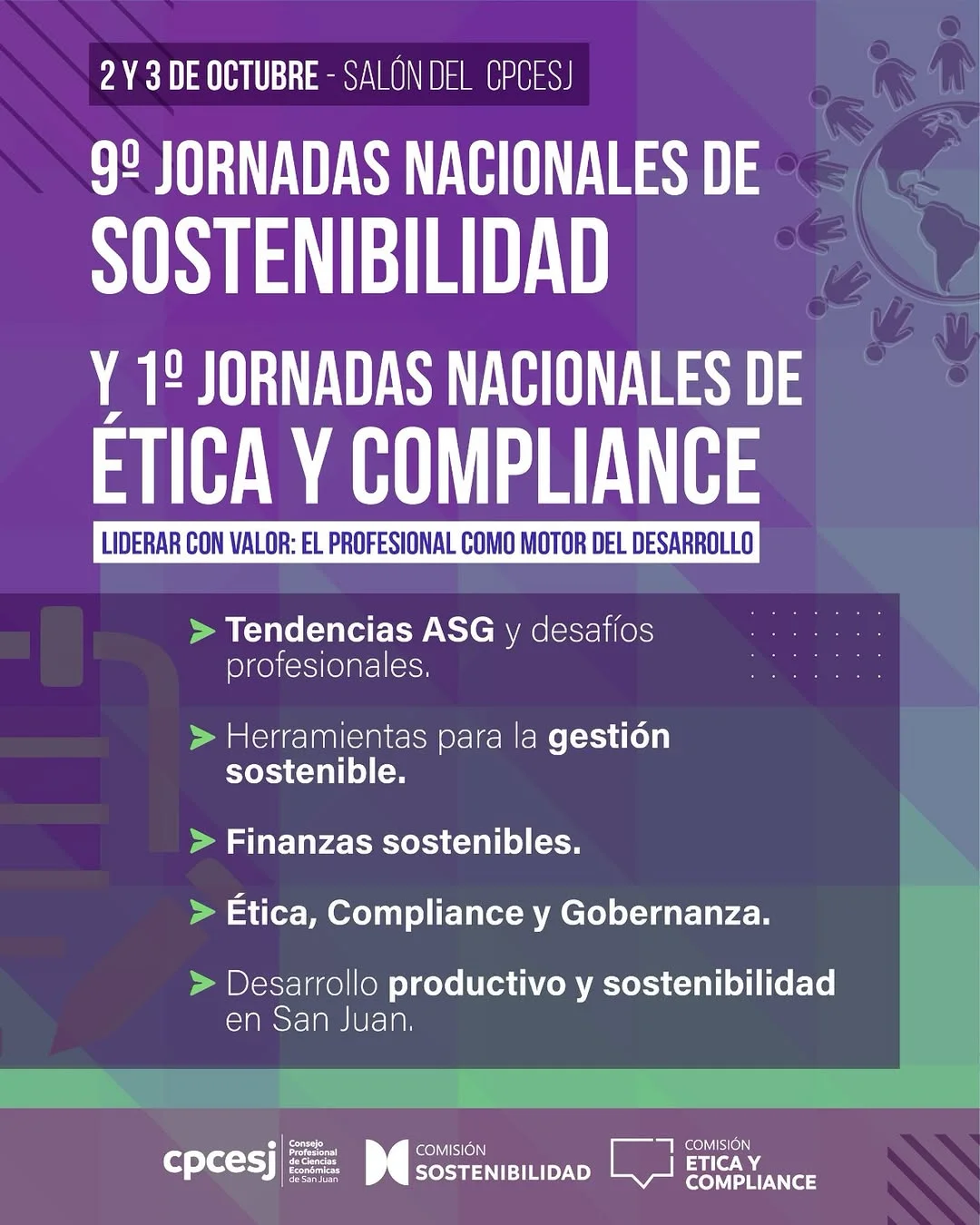 9° Jornadas Nacionales de Sostenibilidad y 1° Jornadas Nacionales de Etica y Compliance