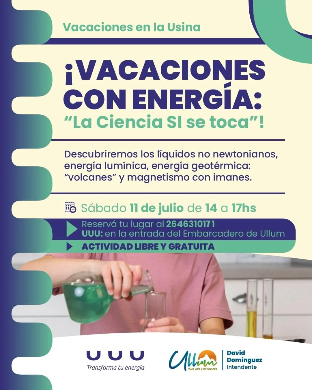 Vacaciones con Energia - La Ciencia SI se Toca — Conferencias