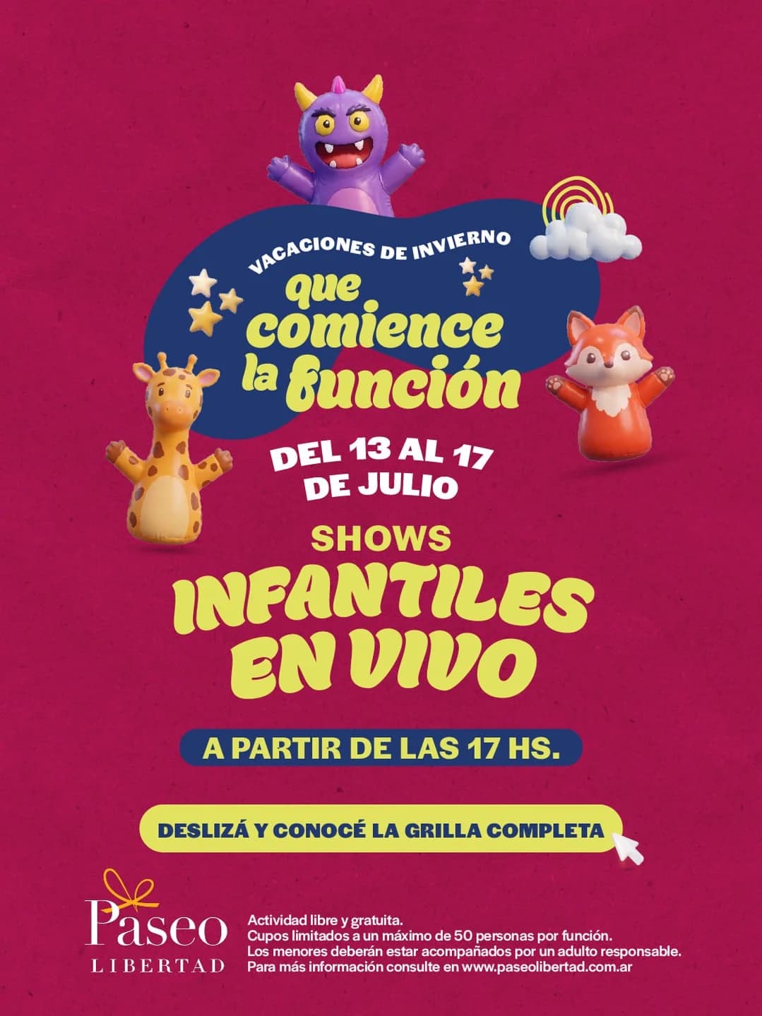 Show de Titeres: "Cami y el Dragon"
