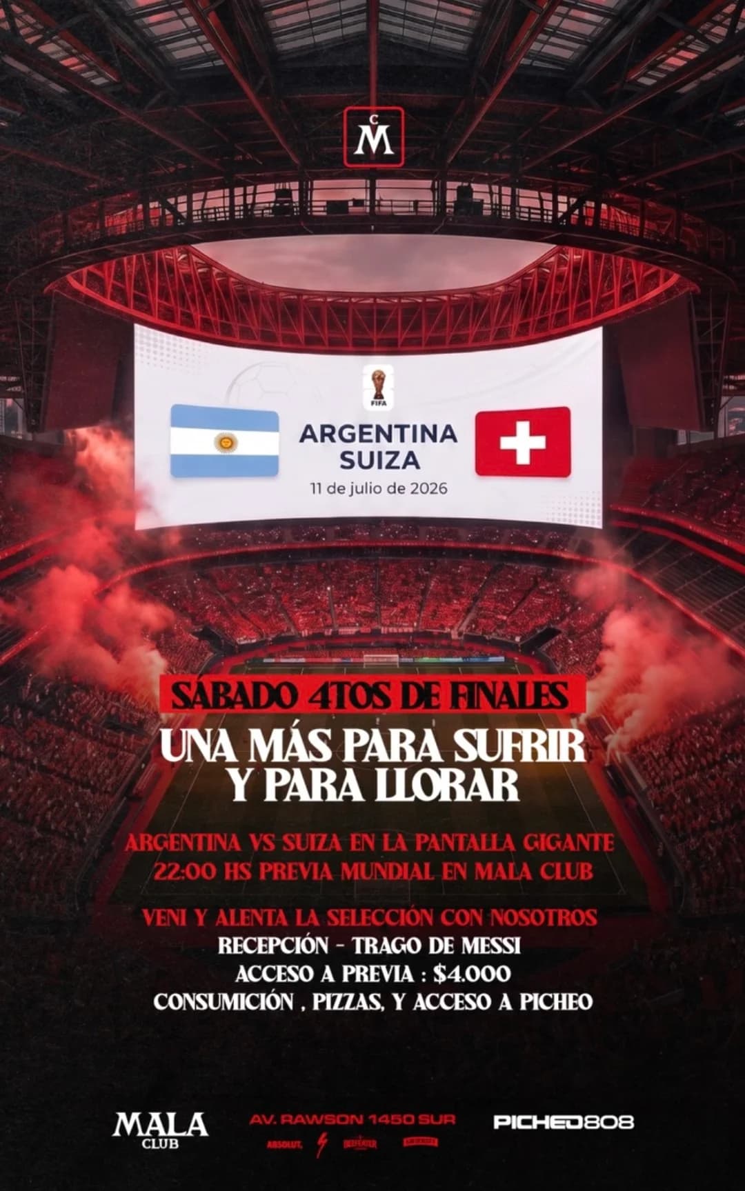 Argentina vs Suiza