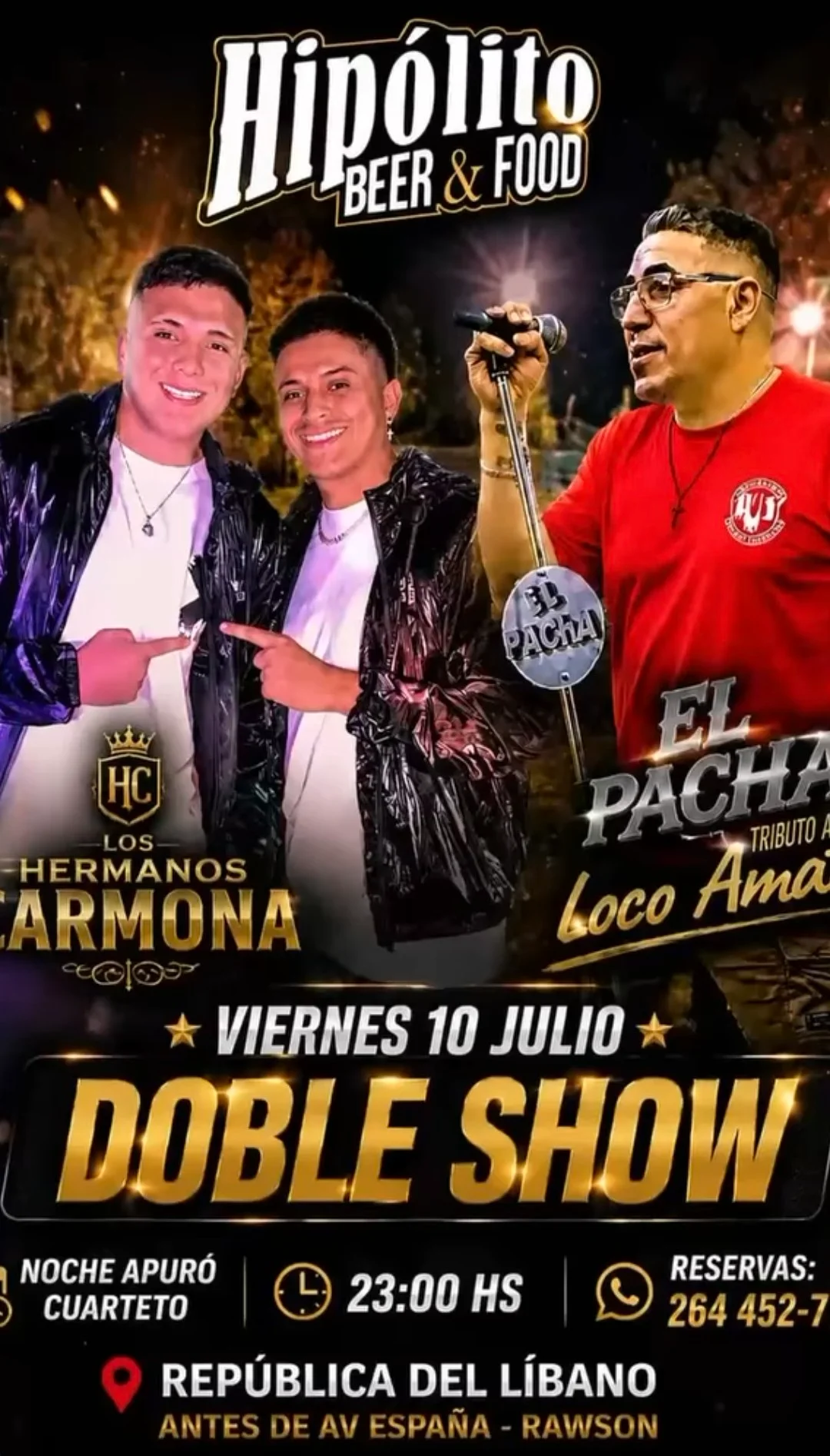 Los Hermanos Carmona y El Pacha