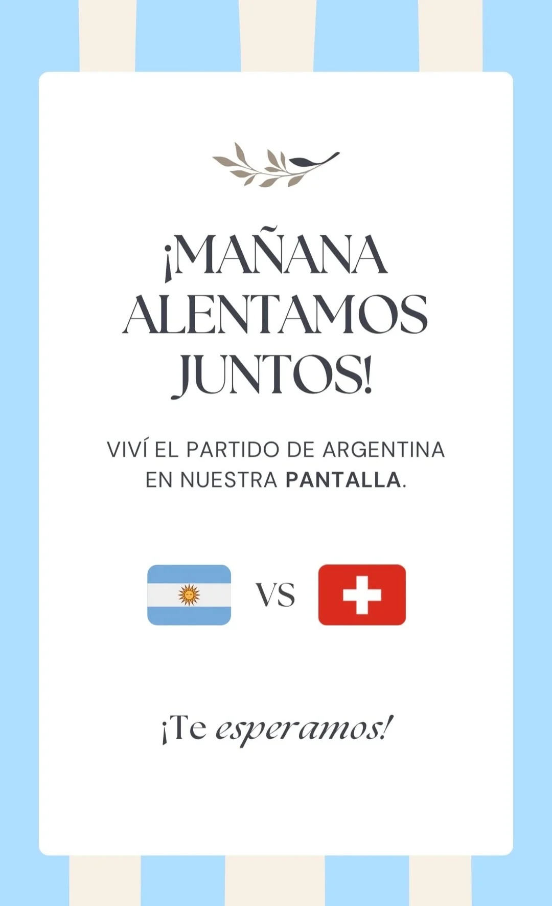 Argentina vs Suiza