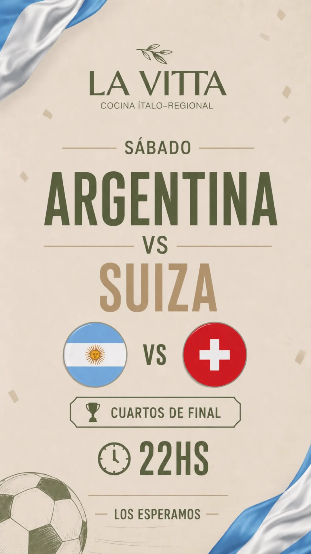 Argentina vs Suiza