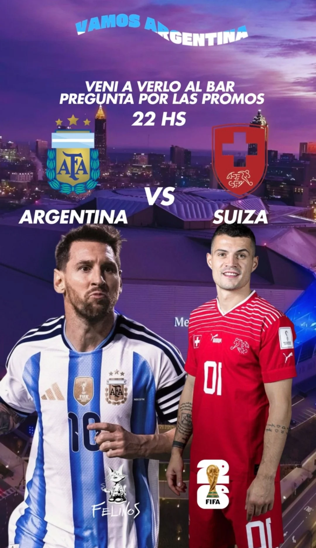 Argentina vs Suiza