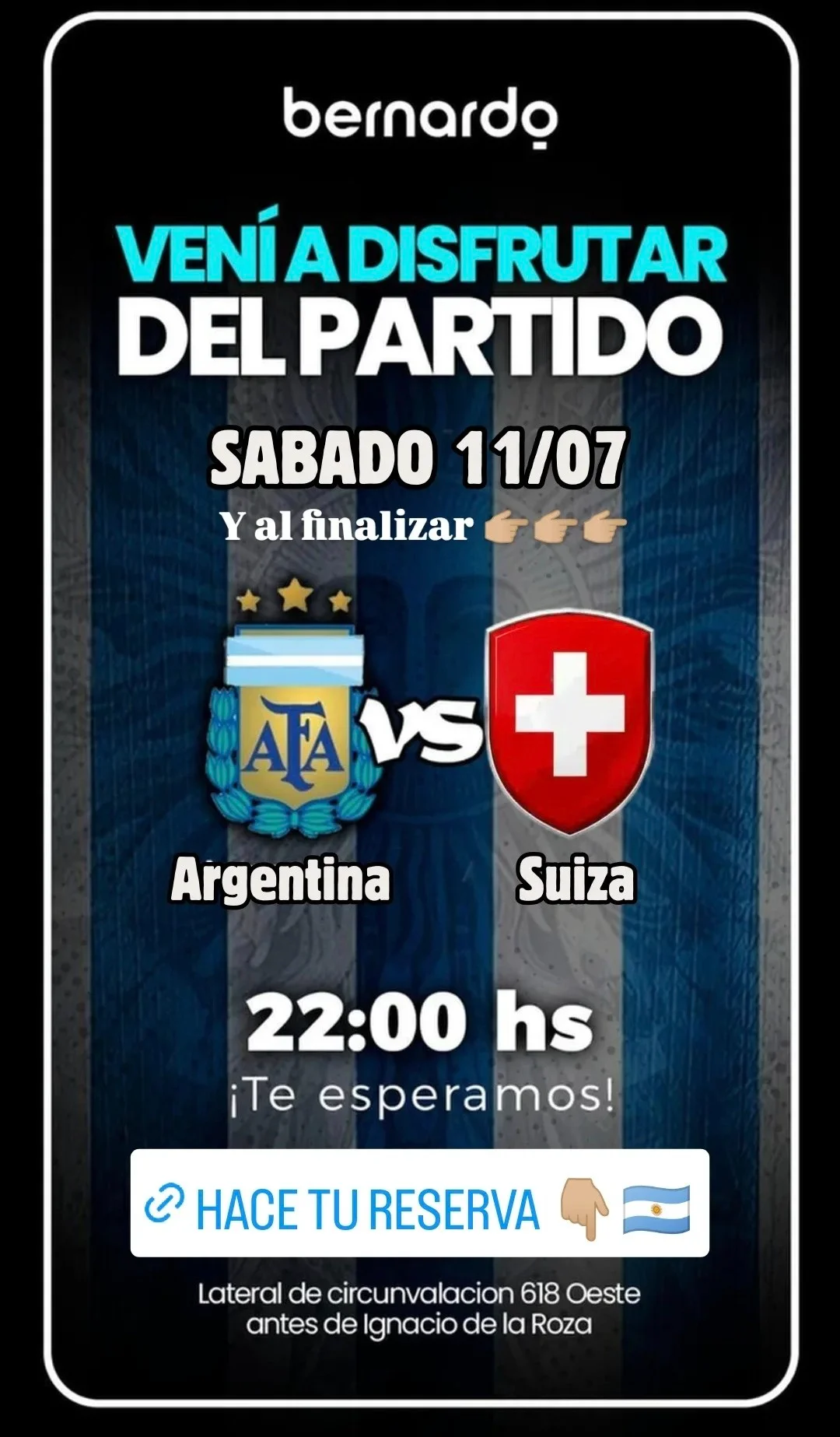 Argentina vs Suiza