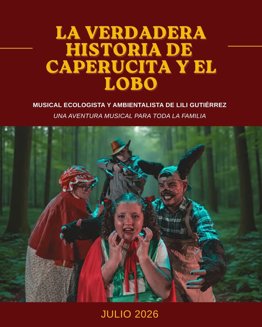La Verdadera Historia de Caperucita y el Lobo — Teatro