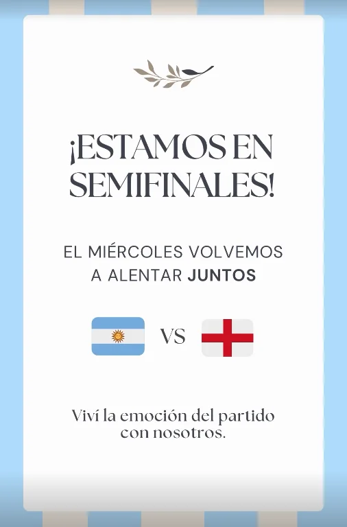Argentina vs Inglaterra