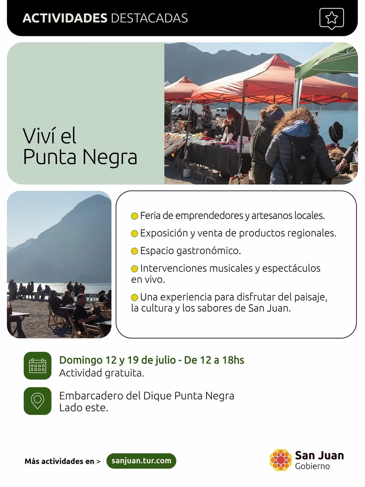 Vivi el Punta Negra — Ferias