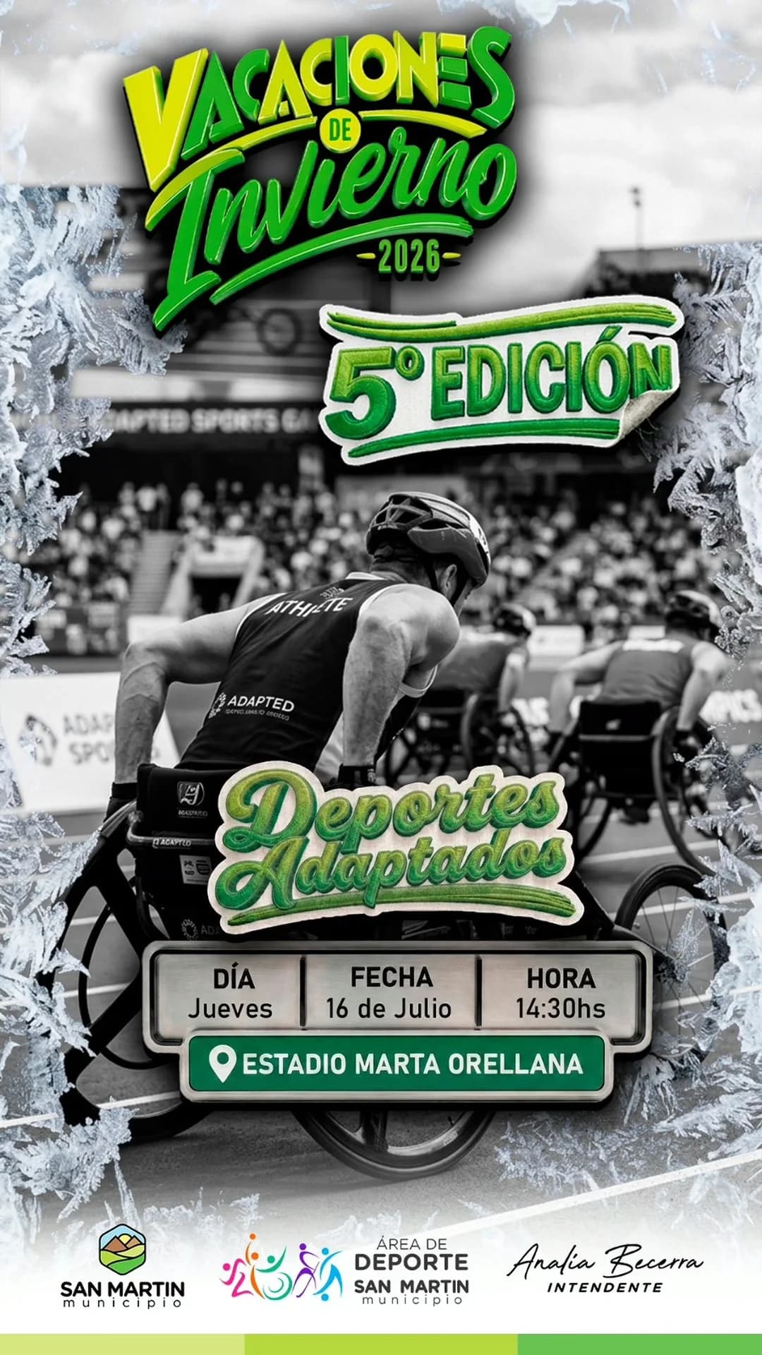 Vacaciones de Invierno - Deportes Adaptados