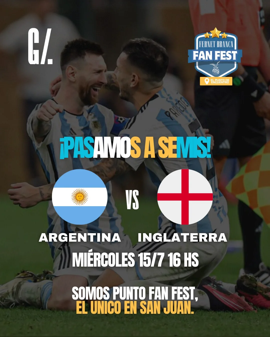 Argentina vs Inglaterra