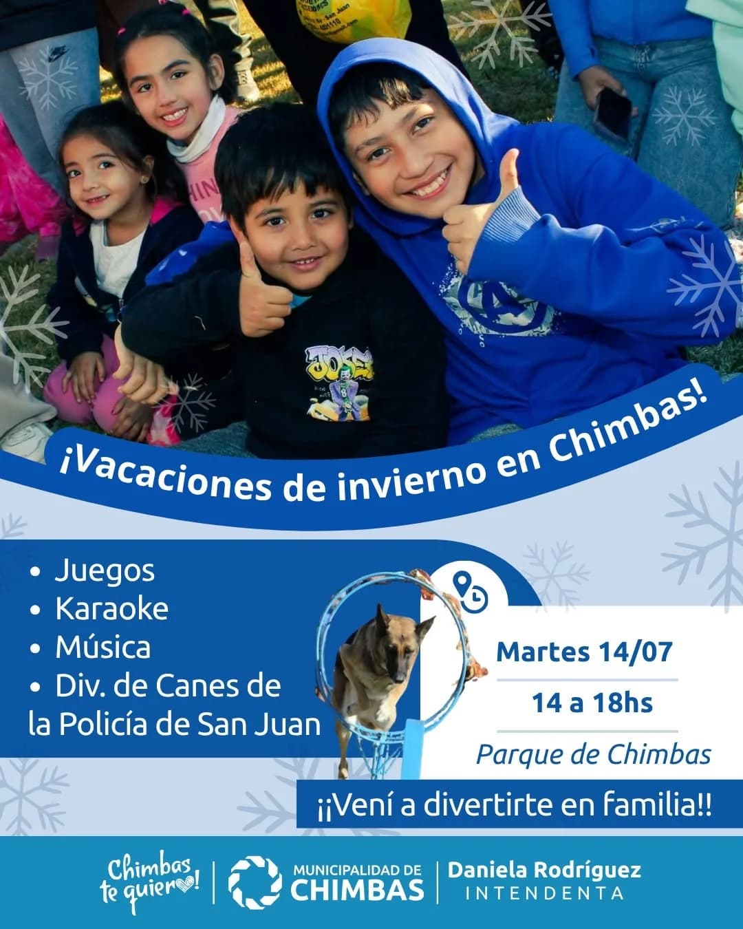 ¡Vacaciones de Invierno en Chimbas!