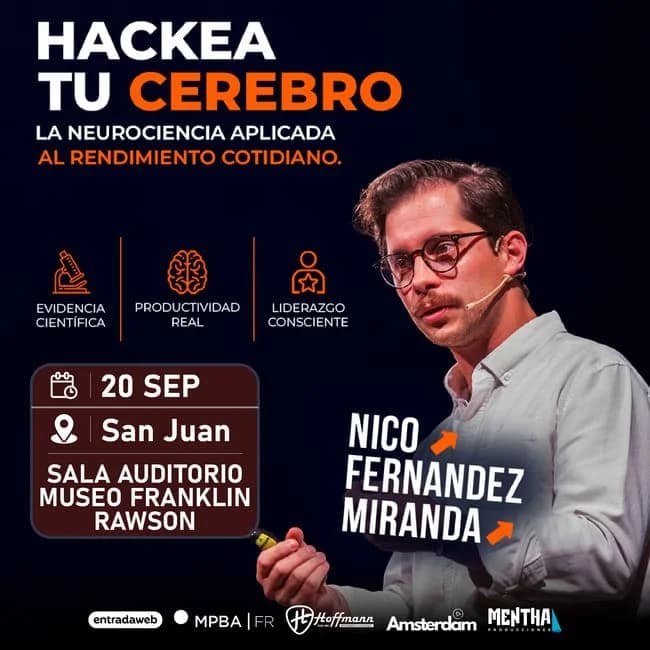 Nico Fernandez Miranda: "Hackea Tu Cerebro"