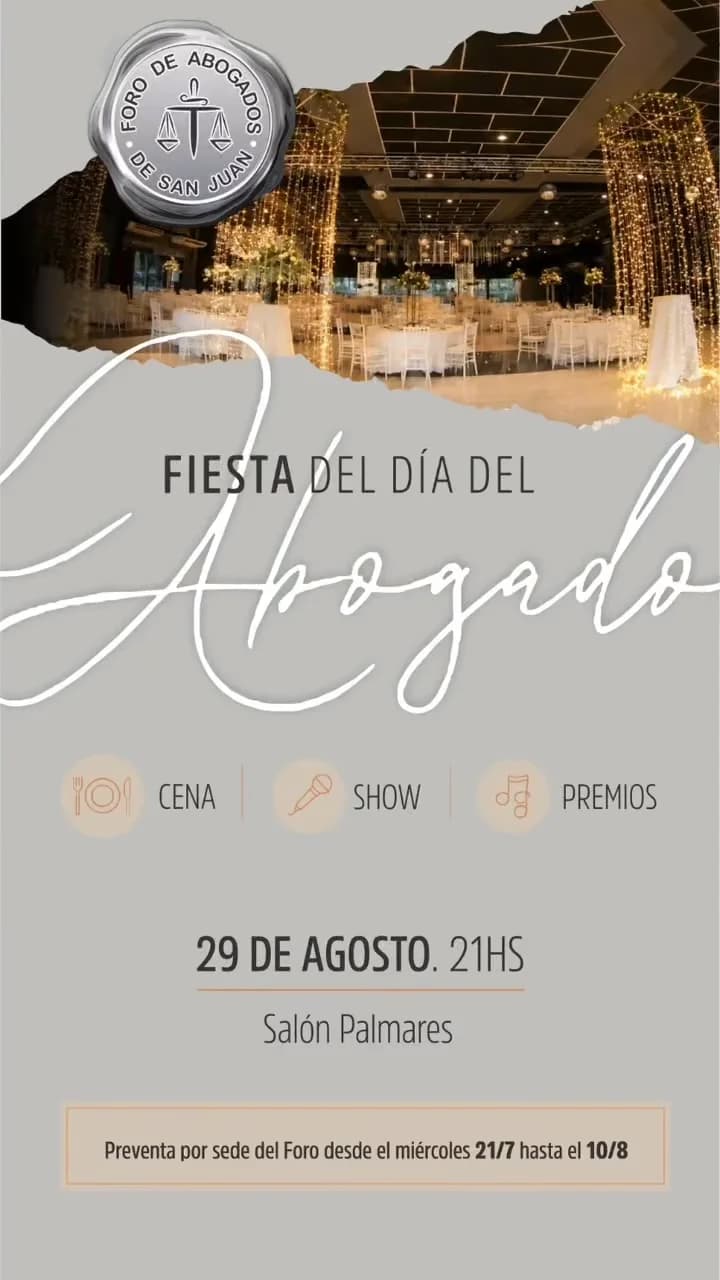 Fiesta del Dia del Abogado