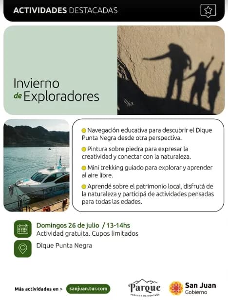 Inviernos de Exploradores — Turismo