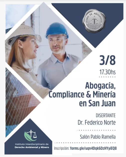 Abogacia, Compliance & Mineria en San Juan